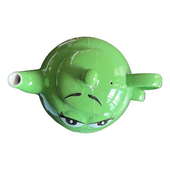 M&M's All In One Teapot w/ Mug & Lid Green Ceramic World Gifts Stackable - Picture 11 of 14